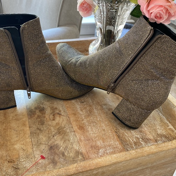 Elegant Glitter Ankle Boots by Unisa‎ sz9 - Picture 6 of 6